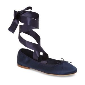 Tory Burch Elodie navy flats